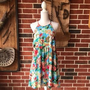 Light Blue Floral Dress